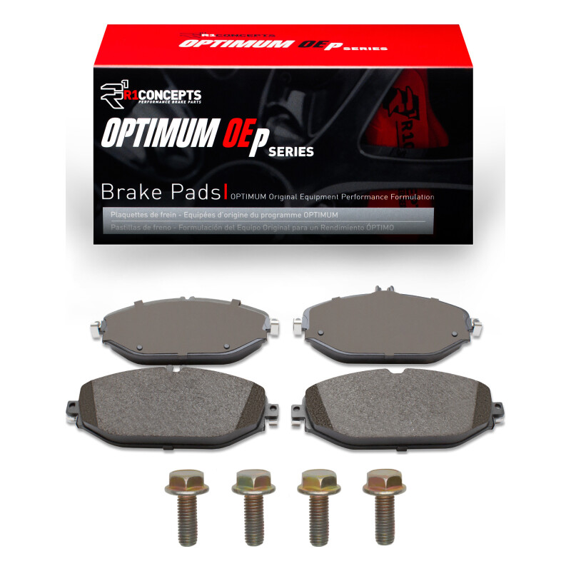 Mercedes-Benz E300 Brake Pads - Front - R1 Concepts - Optimum OE - `15-`23 Mercedes-Benz E300 Brake Pads - Front - R1 Concepts - Optimum OE - `15-`23